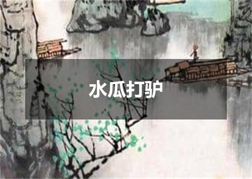 水瓜打驴