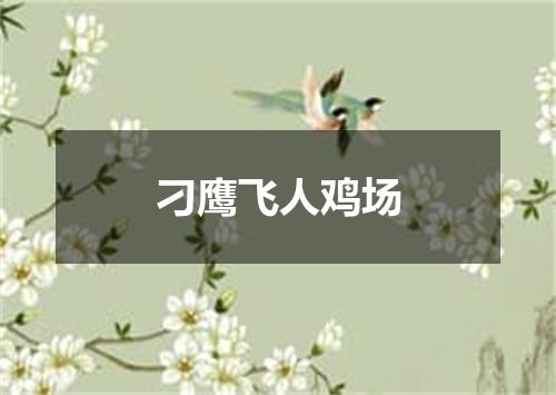 刁鹰飞人鸡场