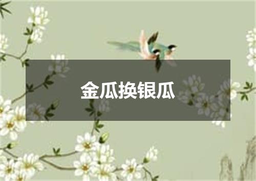 金瓜换银瓜
