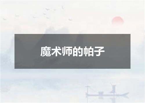 魔术师的帕子