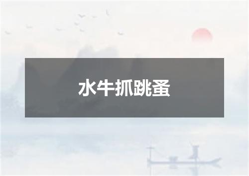 水牛抓跳蚤
