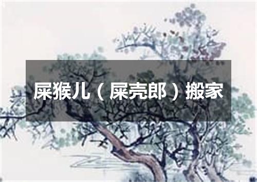 屎猴儿（屎壳郎）搬家