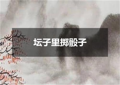 坛子里掷骰子