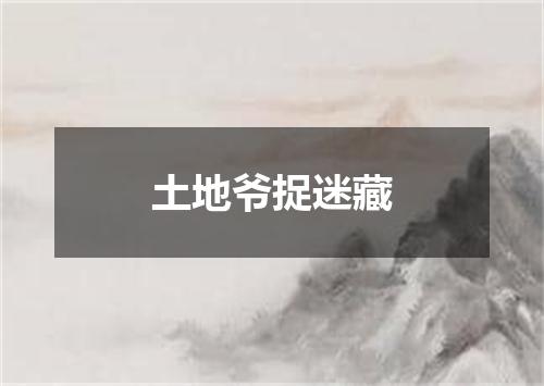 土地爷捉迷藏