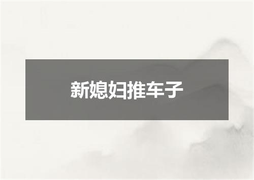新媳妇推车子