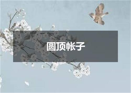 圆顶帐子