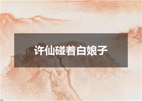 许仙碰着白娘子