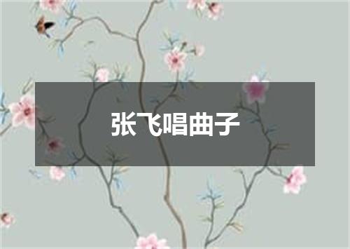 张飞唱曲子
