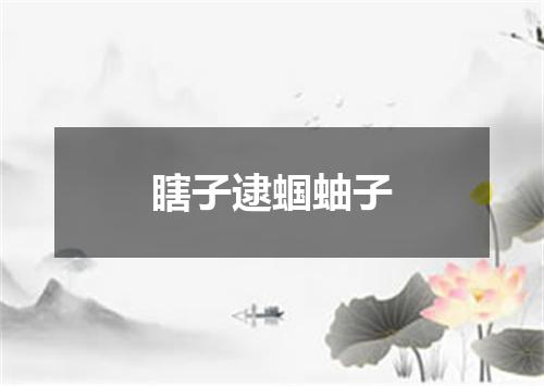 瞎子逮蝈蚰子