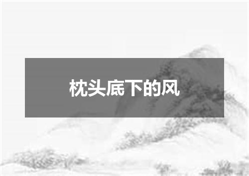 枕头底下的风