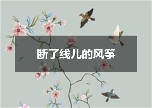 断了线儿的风筝