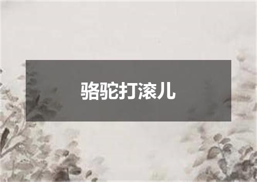 骆驼打滚儿