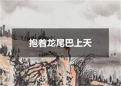 抱着龙尾巴上天