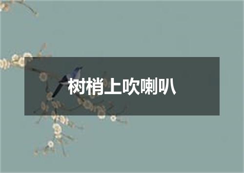 树梢上吹喇叭