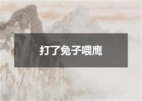 打了兔子喂鹰