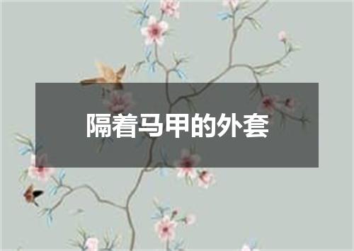 隔着马甲的外套