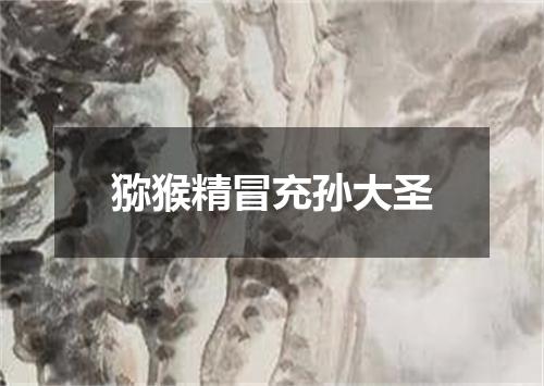 猕猴精冒充孙大圣