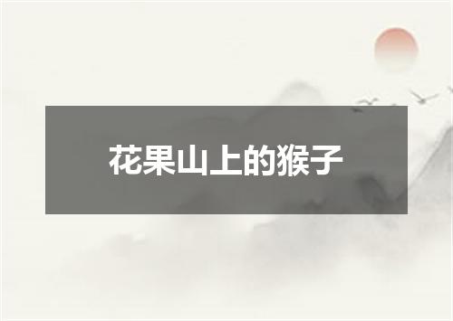花果山上的猴子