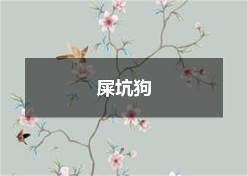 屎坑狗