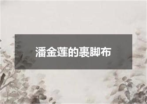 潘金莲的裹脚布