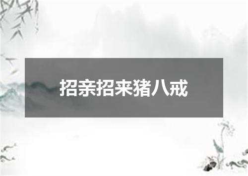 招亲招来猪八戒