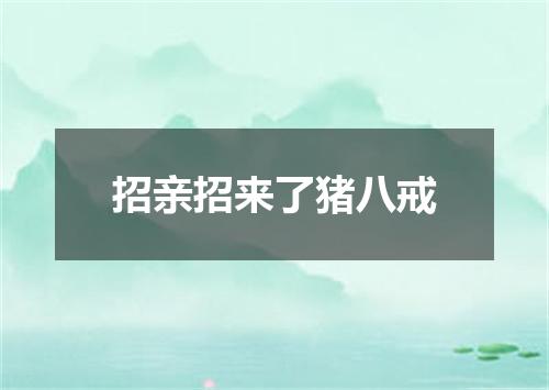 招亲招来了猪八戒